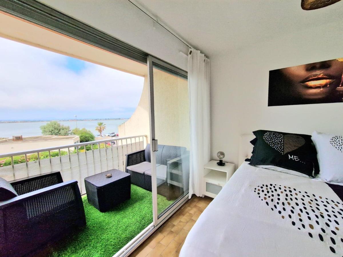 Appartement 1Ere Ligne Piscine Terrasse Au Bord De La Plage Front De Mer Avec 6 Velos Палавас-ле-Фло Екстер'єр фото