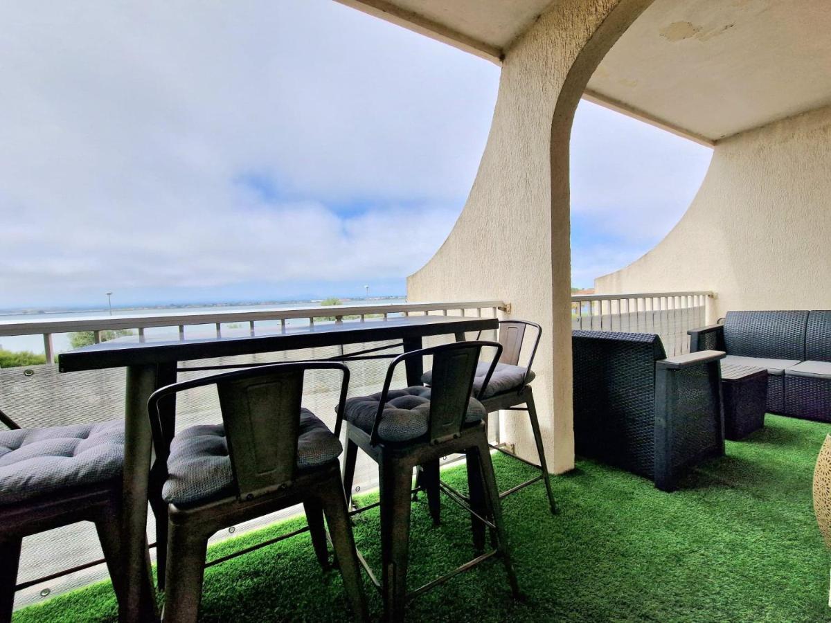 Appartement 1Ere Ligne Piscine Terrasse Au Bord De La Plage Front De Mer Avec 6 Velos Палавас-ле-Фло Екстер'єр фото
